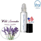 Wild Lavender Perfume Oil .33 Oz Made in USA & Vegan