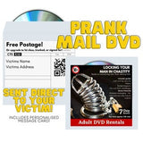 Prank Gift - Chastity - Snail mail, practical joke, prank mail, 100% anonymous,  inappropriate gifts. (Random DVD Included)