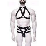 Men's body cage harness ,Open lingerie,Bdsm lingerie,Sissy lingerie,Harness lingerie erotic,See through lingerie,adjustable lingerie set