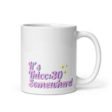 Thicc 30 mug / BBW mug / Body positivity mug / Gift for her / Positive affirmation mug / Good vibes coffee mug