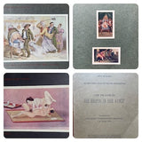 Complete Set of Rare Heliogravure Erotica Pornographic Prints. Early 1900s. J.J GŽrard, Korean, Japanese & Casanova Erotic illustrations.