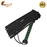 Real Cow-Hide Flogger Fetish Leather Heavy Duty BDSM Kinky Flogger Impact Play Toy