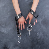 Heavy Duty Leather Suspension Cuffs, Different Color Options, For Wrist and Ankle.
