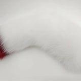 White red Real Fox Tail Fox Tail Cosplay Anime Sexy Cute Animal Furry Mature Fox Tail Butt Plug