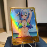 Waifu Summer Hot Holographic Foil Trading Card Game Collection