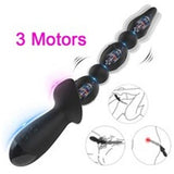 Anal Vibrator | Butt Plug Stimulator | Anal Beads | 10 Speed | Prostate Massager | Sex Toys For Men and Women