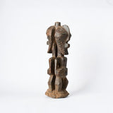 Songye figurines African wooden statue from SONGYE tribe DRC Congo tribal fetish ethnic art tribal ethnographic wood mask 4497