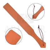 Real Cowhide Leather Paddle for Fetish Play- 20 Inches Long Handmade BDSM Spanking Paddles for Horse Riding Sports- Light Weight Slappers