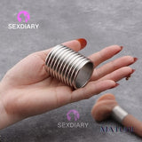 Metal cock ring, sex genital penis jewelry, scrotum ball stretcher, dick penis ring, adult sex toys for men, glans ring, male chastity cage