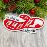 Vibrator Oh What Fun It Is To Ride Gag Gift Ornament