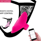 Vibrador mariposa usable bragas de punto G vibrador estimulador de clítoris Kegel bola Panty juguete sexual usable para mujer Control de aplicación remota