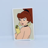 Red Hot - Stickers - Mature - Skateboard Stickers - Sexy - Tits - Erotic - Erotica - Erotic Art - Sticker - Adult - Boobs - Anime - Cute