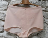 Vintage Panty Girdle in Nude.  French Pantie Girdle.  Large Corset Knickers. Support Control Pants.
