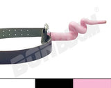 Bon Pig Tail Belt Harness, Non Plug Tail, Premium silicone and genuine leather, Human pig, Show Tail