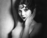 1920's Era Nude - French postcard style - black & white, multiple sizes - sexy, sultry, suggestive, vintage erotica [730-445]