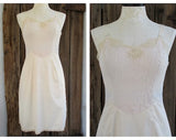 Vintage Wonder Maid Full Dress Slip Lace Trim Lingerie Size 34 Non Cling Nude Style 2001 A Antron Nylon Adjustable Straps