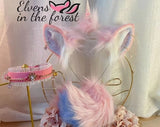 Unicorn Tail unicorn Ears and Collars-COSPLAY-Butt Plug -Handmade Animal Ears - Fox Ears and Tail - Christmas Gift - Lolita - Butt Plug