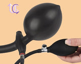 Dog Tail Inflatable Anal Plug , Adjustable Liquid Silicone big Anal Plug , anal dilator , Mature