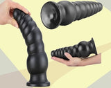 Super grande preto anal contas brinquedo sexual para homens mulheres enorme grande vibrador butt plug