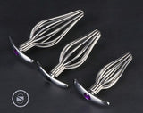 Stainless Steel Hollow Butt Plug /Anal Training Beginners/ Plugs Anal Speculum Anal/ Spreader Anal, Stretching, BDSM ,Mature