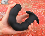 Silicone Butt Plug, Curved Anal Training Plug, Anal Dildo, Prostate Massager, Butt Plug for Women Men Gay, Anal Sex Toy, BDSM Toy, Mature