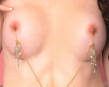 Sexy nipples jewelry non piercing. For HIS eyes only. Mature.