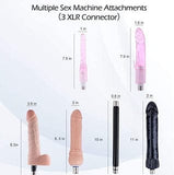 khalesex Powerful Fucking Sex Machine with Dildos Anal Plug