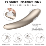 Khalesexx Clit Nipple Sucker Clitoris Stimulator Sucking Vibrator for Woman clitoris Toy