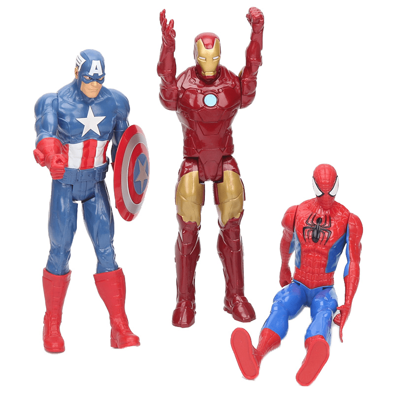 Figurine 30Cm Iron-Man Marvel Avengers Hasbro 2013 Silver Argenté - Hasbro