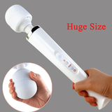 Vibradores de varinha mágica enormes para mulheres, carga USB grande AV Stick feminino massageador de ponto G estimulador de clitóris brinquedos sexuais adultos para mulheres 