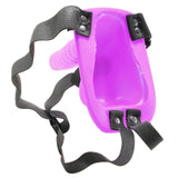 Khalesexx Ouch! Hollow Surge Strap On in Purple