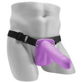 Ouch! Hollow Surge Strap On in Purple