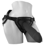 Khalesexx Ouch! Realistic Silicone Strap On 10 Inch/25.5cm in Black
