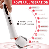 Khalesexx Powerful Magic Wand Massager 10 Speeds AV Vibrator Sex Toys For Woman Clitoris