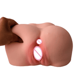 Khalesexx Sex Toys for men 3D Soft Silicone Vagina Anal Sex Dolls Male Masturbator butt