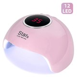 Khalesexx Star 6 Nail Dryer UV nails lamp for manicure dry nail drying Gel ice polish lamp 12 LED auto sensor 30s 60s 90s nail art tools