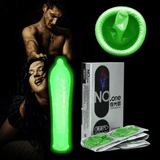 Khalesexx Super Thin Natural Latex Night Glowing Condom Adult Men Long Lasting Condoms