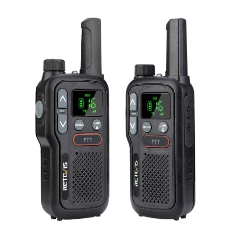Retevis RB618 Mini Walkie Talkie Rechargeable Walkie-Talkies 1 or 2 pcs PTT  PMR446 Long Range Portable Two-way Radio For Hunting