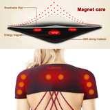 Klasvsa Self-heating Tourmaline Shoulder Magnetic Therapy Support Brace Belt Massager