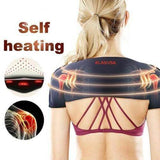 Klasvsa Self-heating Tourmaline Shoulder Magnetic Therapy Support Brace Belt Massager