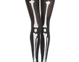 Many styles of Skull and bones theme stocking for halloween costume mesh spandex pantyhose accessories fashion style trendy hosiery women