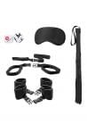Pornhint Ouch Bed Post Bindings Restraint Kit Black
