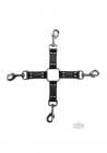 Pornhint Ouch Pain 4way Hogtie Cross Black