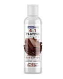 Pornhint Playful Flavors Chocolate Sensation 4 In 1 Warming Lubricant
