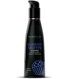 Pornhint Wicked Aqua Blueberry Muffin Flavored Water Based Lubricant 4 OZ
