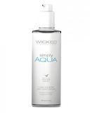 Wicked Simply Aqua Water Based Lubricant 4 Oz