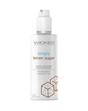 Wicked Simply Brown Sugar Flavored Water Based Lubricant 2oz