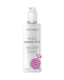 Wicked Simply Passion Fruit Flavored Water Based Lubricant 4oz