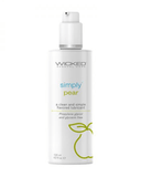 Wicked Simply Pear Flavored Water Based Lubricant 4oz