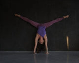 Yoga lilac leggings long legs women, Very peri leggings, Pilates leggings polyester, High waist leggings, Yoga clothes / AgiJensenDesign